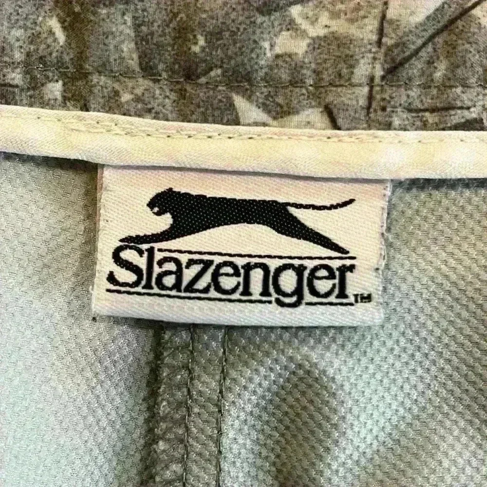 Slazenger Men’s Golf Shorts Hydro-Dri 10” Inseam Size 40 Gray Flat Front